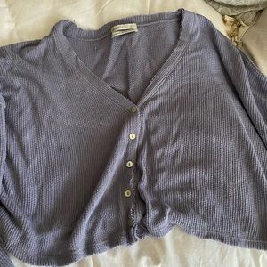 Urban Outfitters Waffle Lounge Top